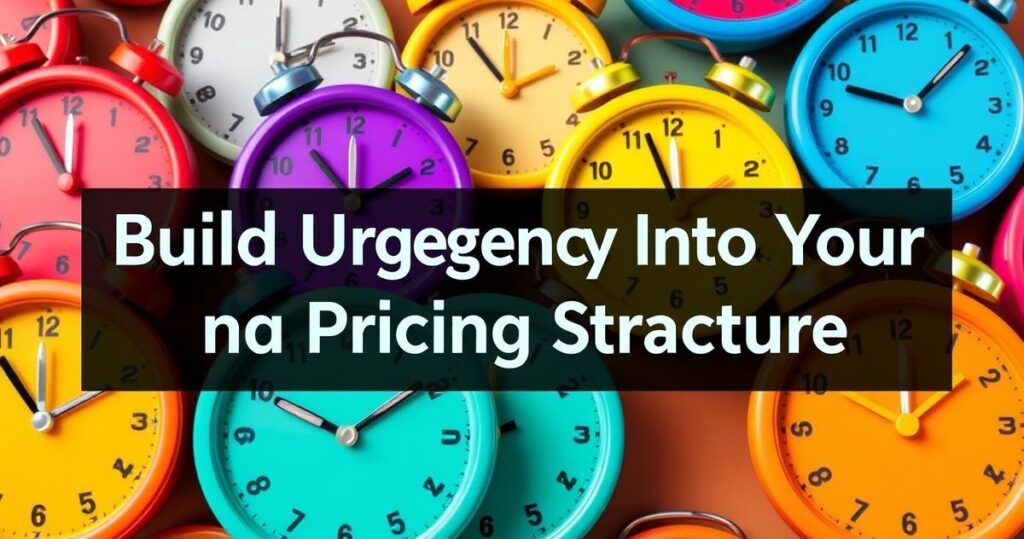 Build Urgency Into Your Pricing Structure for Better Results