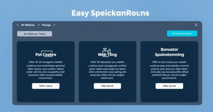 Comparing User Experiences: Best AI Webinar Tools in 2024