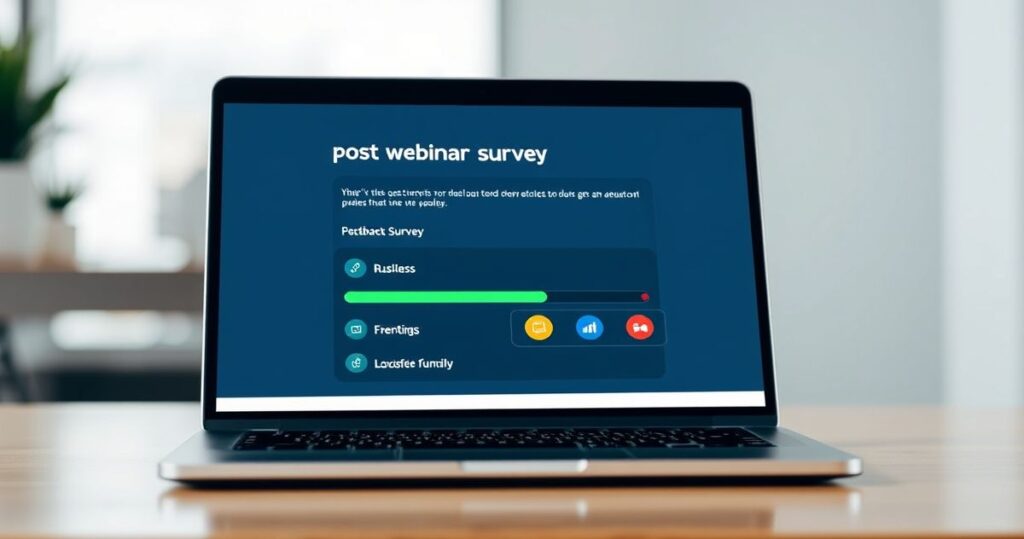 How to Create a Post-Webinar Survey That Gets Responses