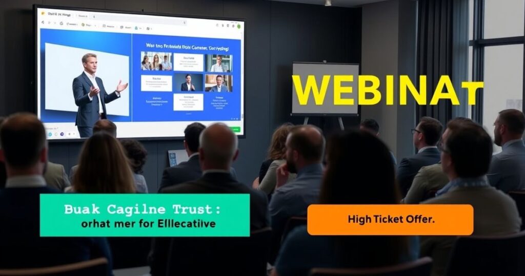 How to Sell High-Ticket Offers Through Webinars | Expert Tips & Tools