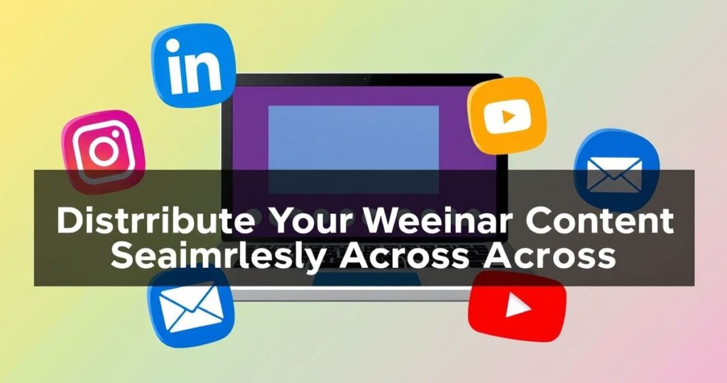 How to Distribute Webinar Content Across Every Platform Seamlessly