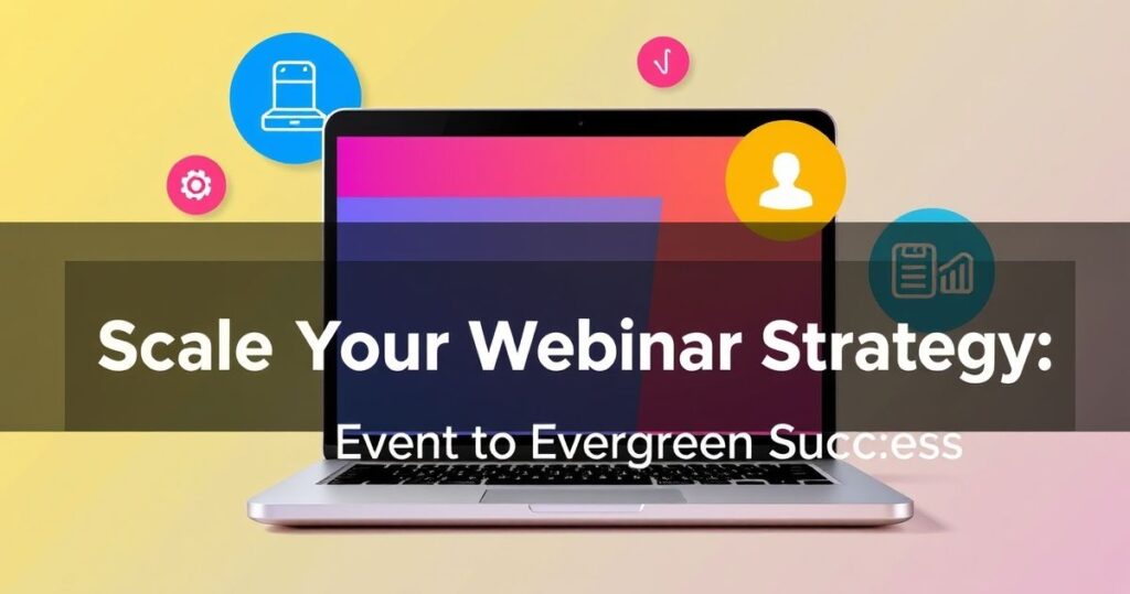 How to Scale from One Webinar to Evergreen Events Successfully