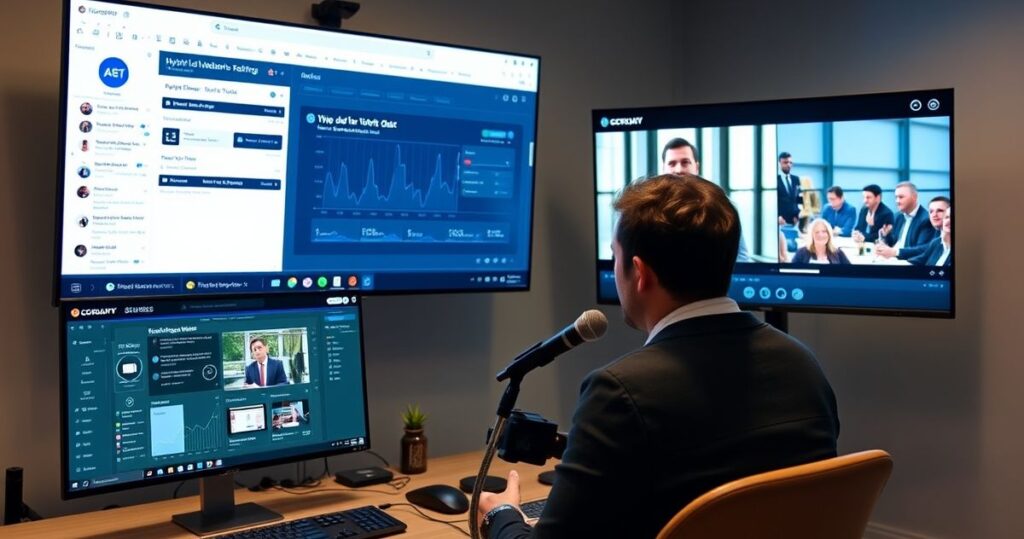 Seamless Hybrid Webinars: Master AI-Driven Live and Recorded Integration