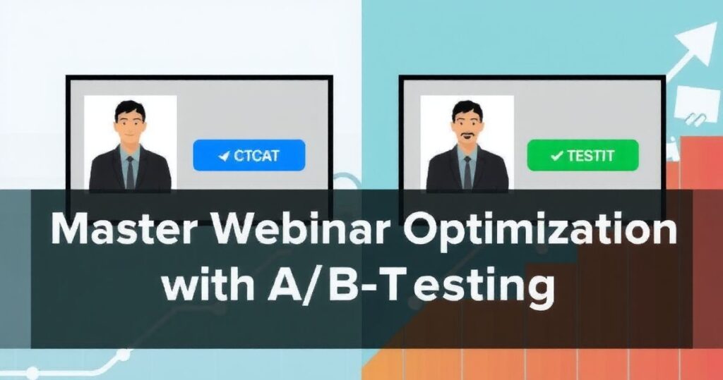 Master Webinar Optimization with A/B Testing: Boost Conversions Effortlessly