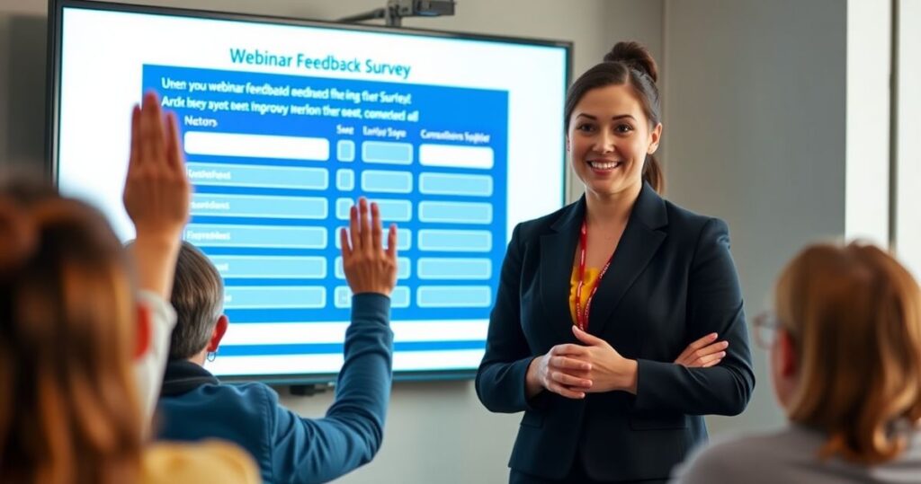 Using Attendee Feedback to Improve Webinar Performance: A Data-Driven Guide